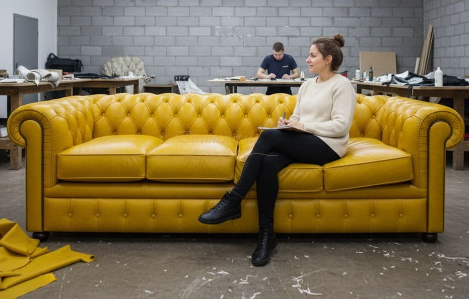 М'які меблі Честерфілд під замовлення