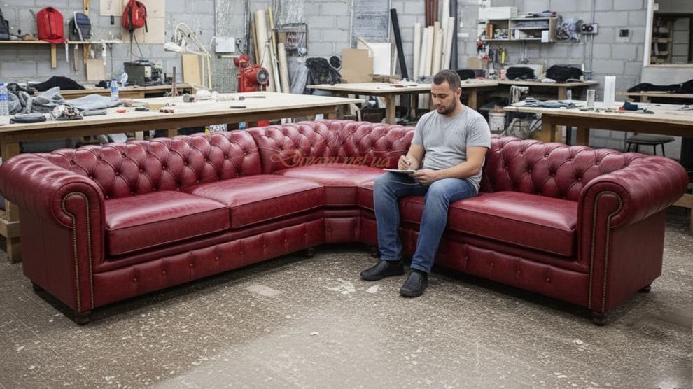 Диван Честер за індивідуальними розмірами