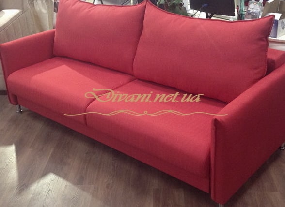 диван в гостиную красного цвета