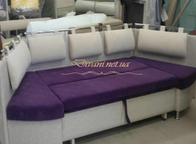 раскладной диван в эркер под заказ в Киеве
