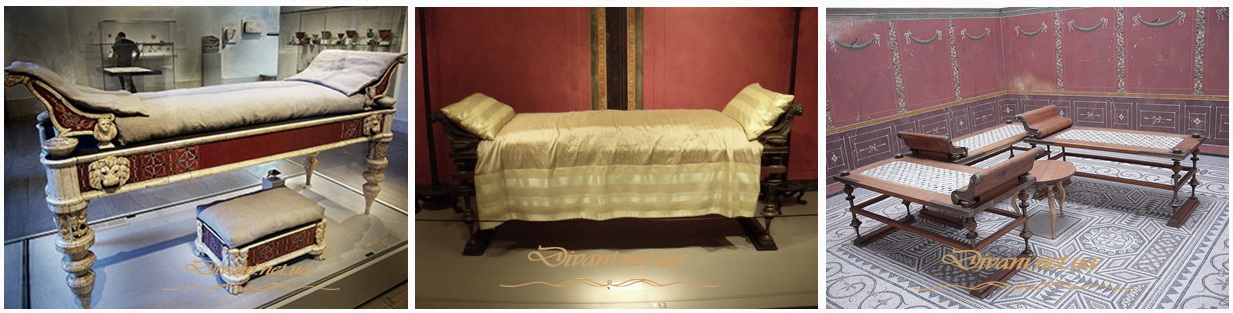 римская кровать