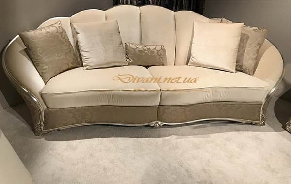 классический нестандартный прямой диван Нивки