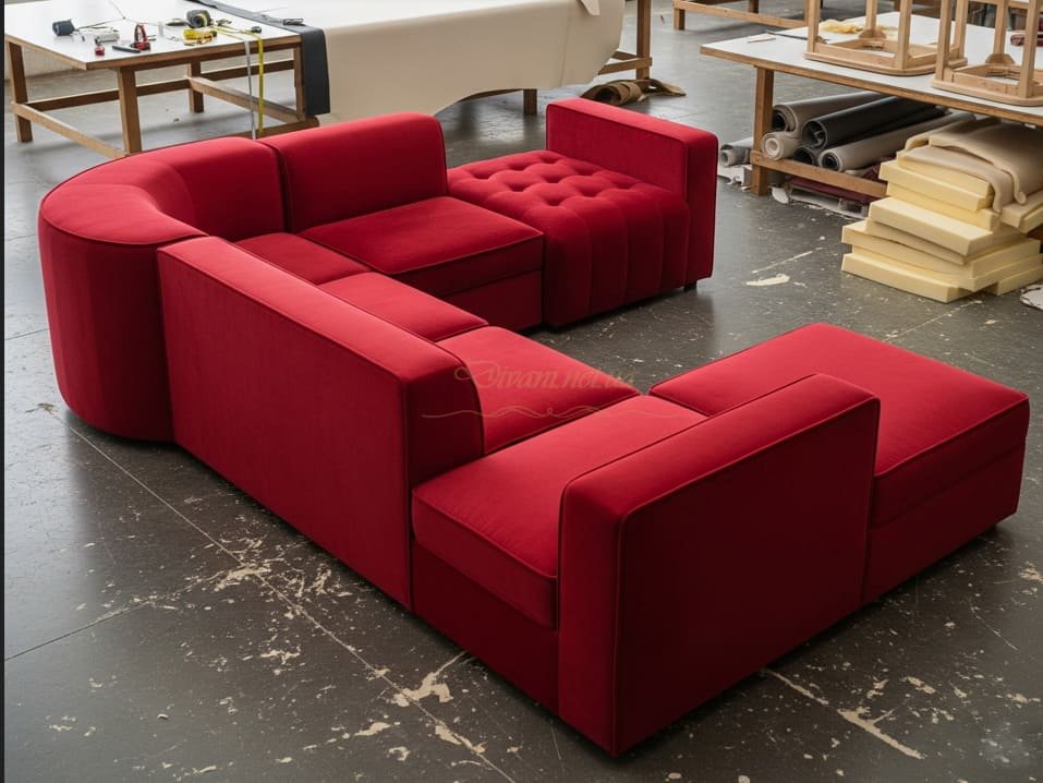диван незвичайної форми на замовлення в Харьков 