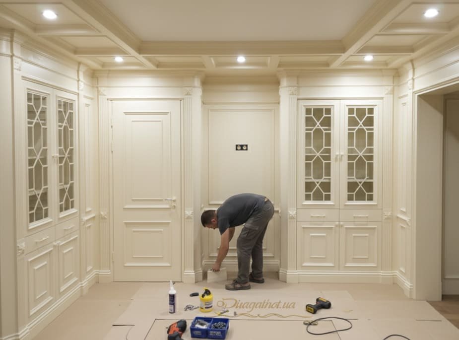 белые стеновые декор панели