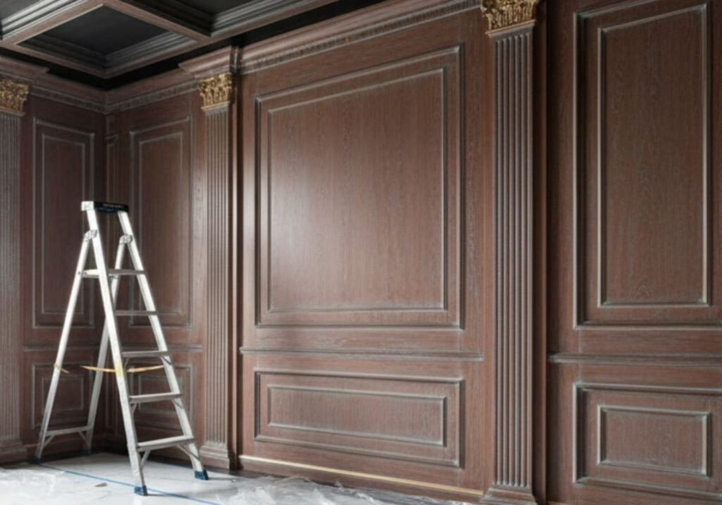 панели стеновые из дерева