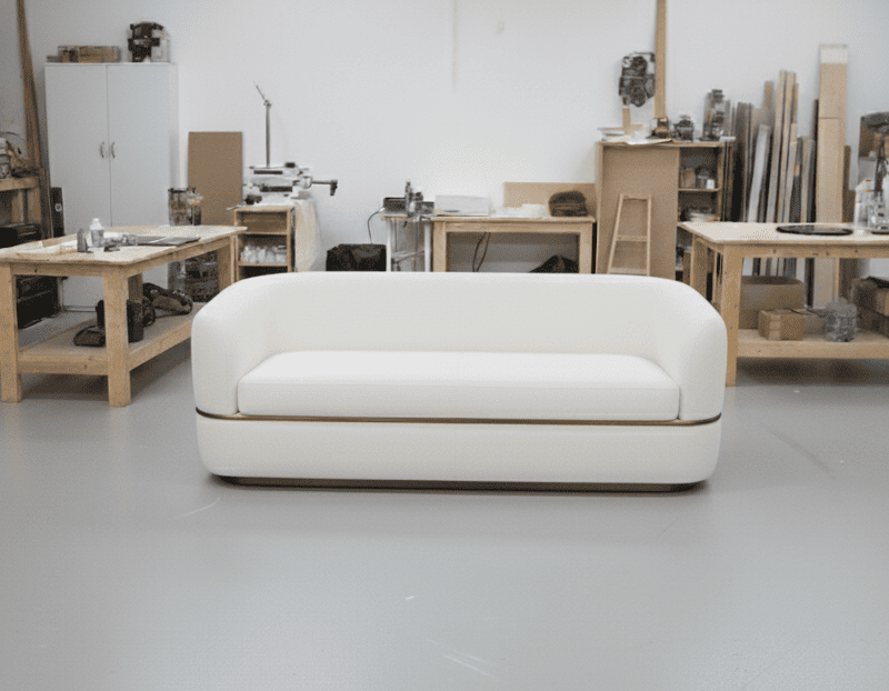 прямой диван на заказ Лесники