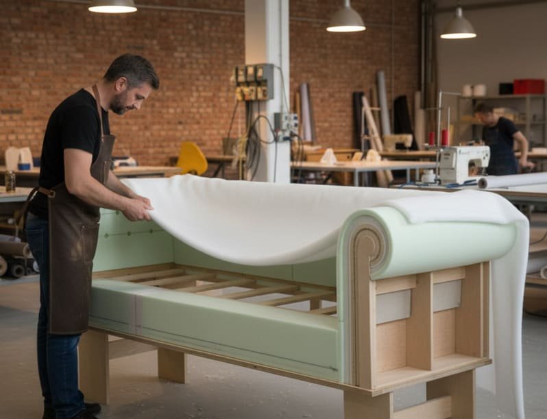 реставрація м'яких меблів Миколаїв