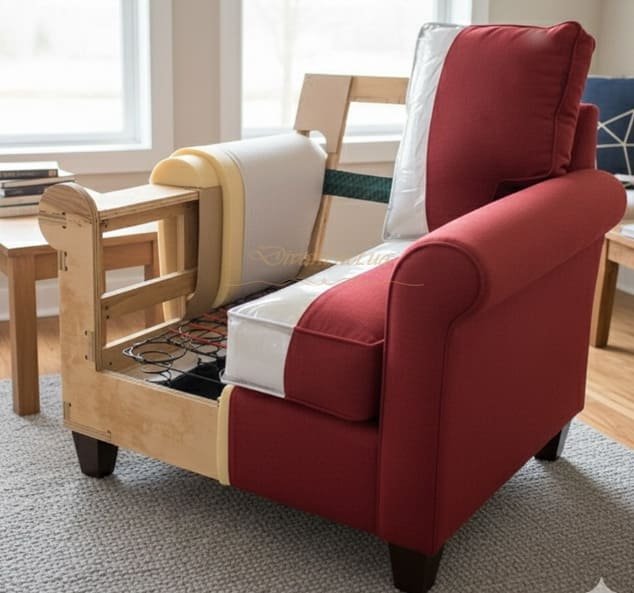 из чего состоит кресло