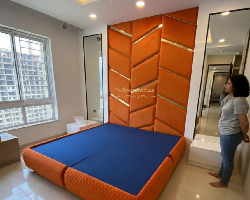 изготовить кровать мягкую на заказ  в Кагарлыке