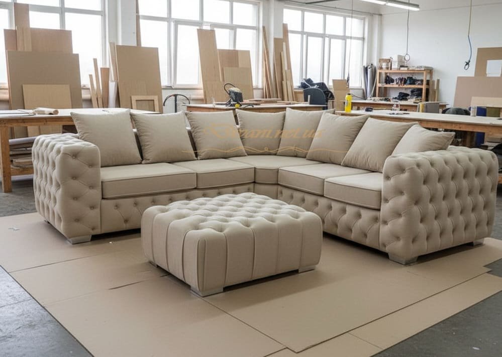 угловой диван лофт проєкт