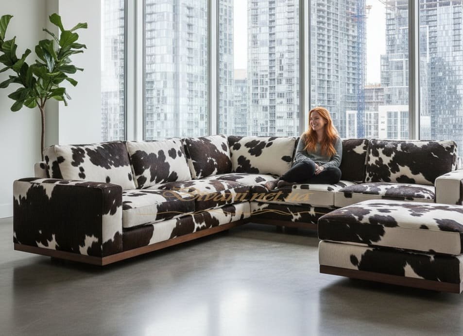 дизайнерский угловой диван