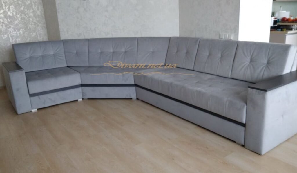 индивидуальный заказ дивана угловой формы
