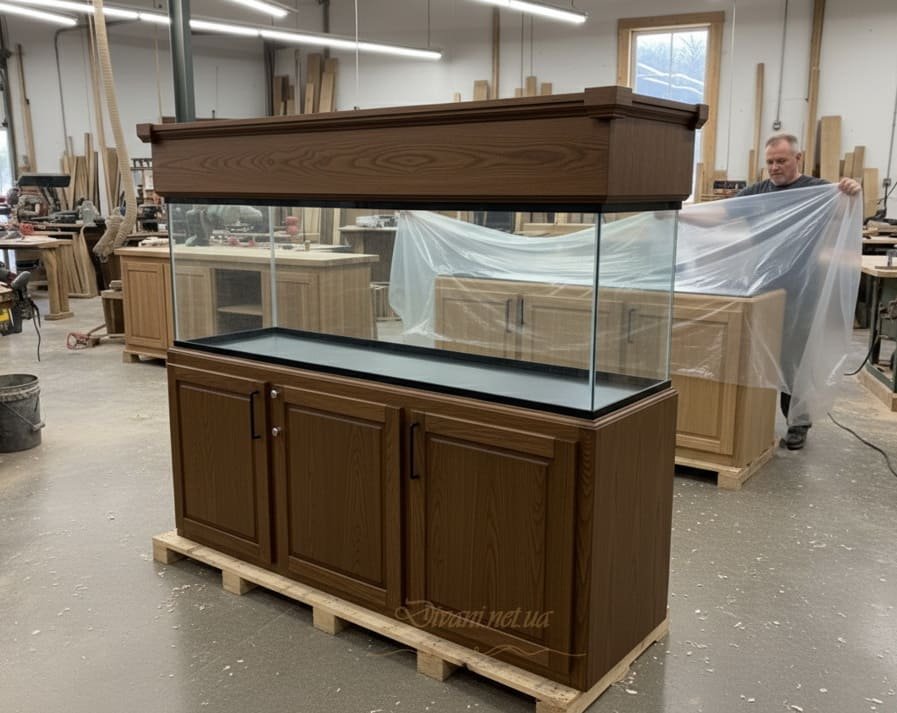 акваріумна тумба за індивідуальними розмірами