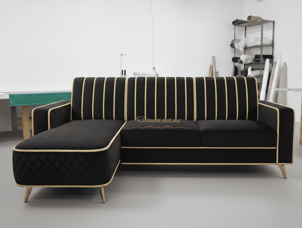 полосатый диван  в Конча Заспе