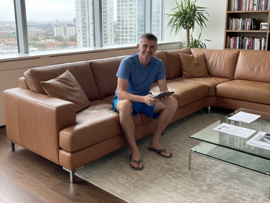 диваны из кожи на заказ