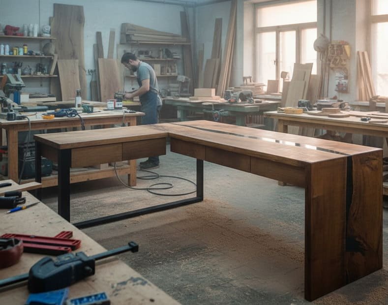 уловой деревянный шкаф под заказ Лнепр