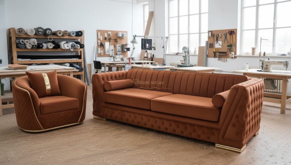производство мягкой мебели  в Одессе