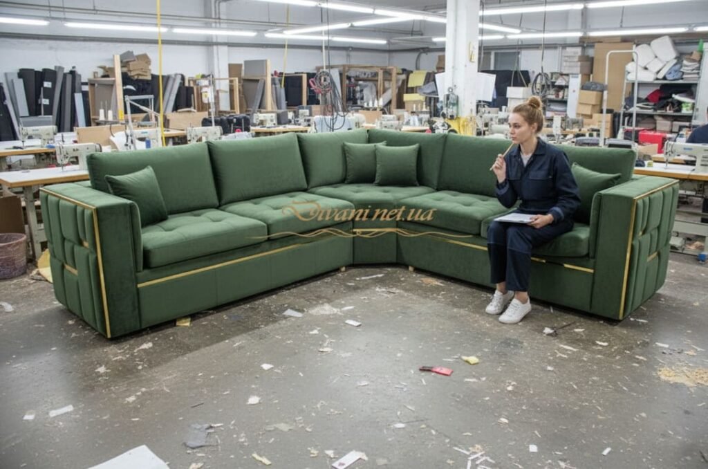 дизайнерская мягкая угловая мебель по дзаказ  в Одессе