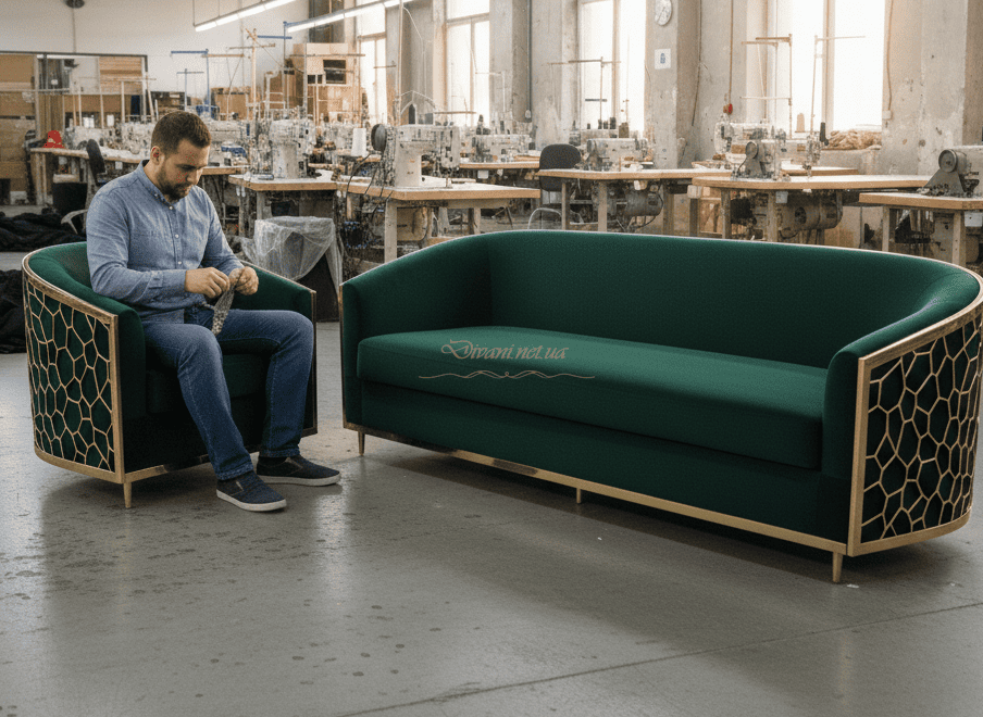 дизайнерская мягкая мебель под заказ в Переяславе