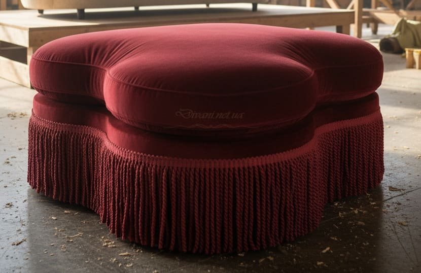 низькі пуфи в стилі мінімалізм