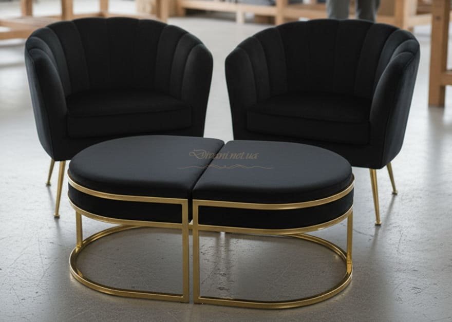 скандинавські пуфи на замовлення