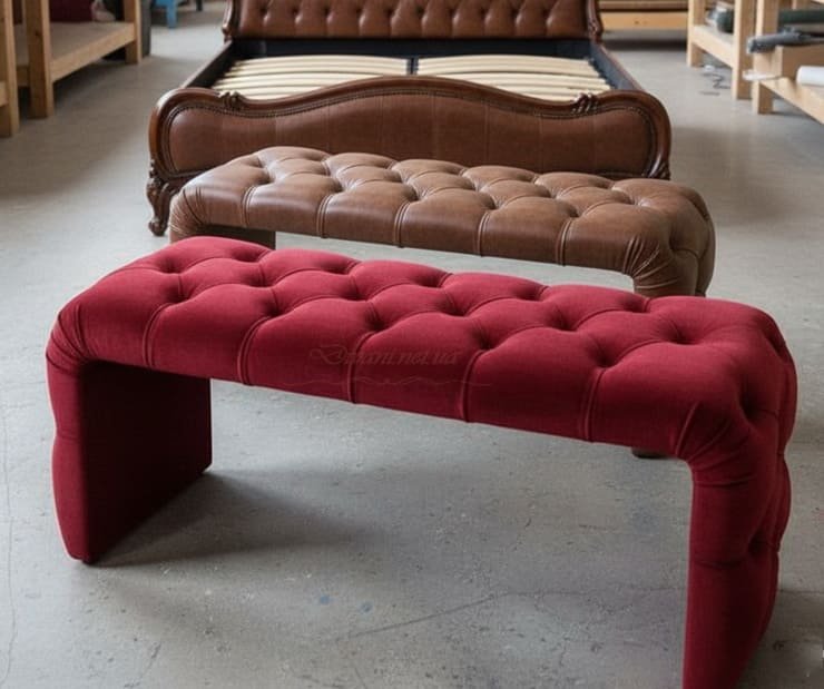 пуфы с каретной стяжкой 