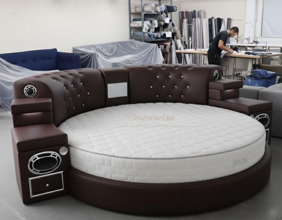 круглая кровать ан заказ  в Кагарлыке
