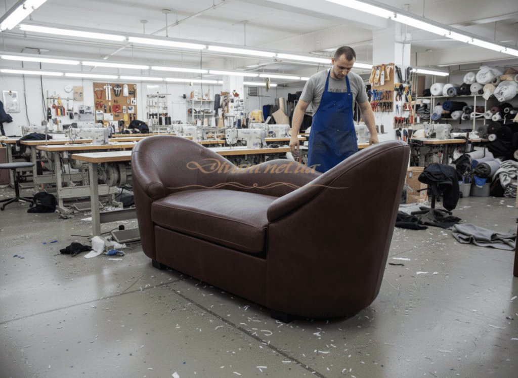 кушетка на заказ Вишневое