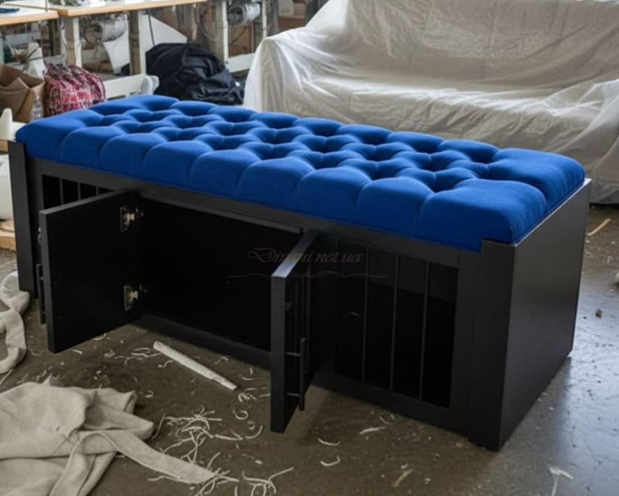 лежанка с ортопедическим матрасом