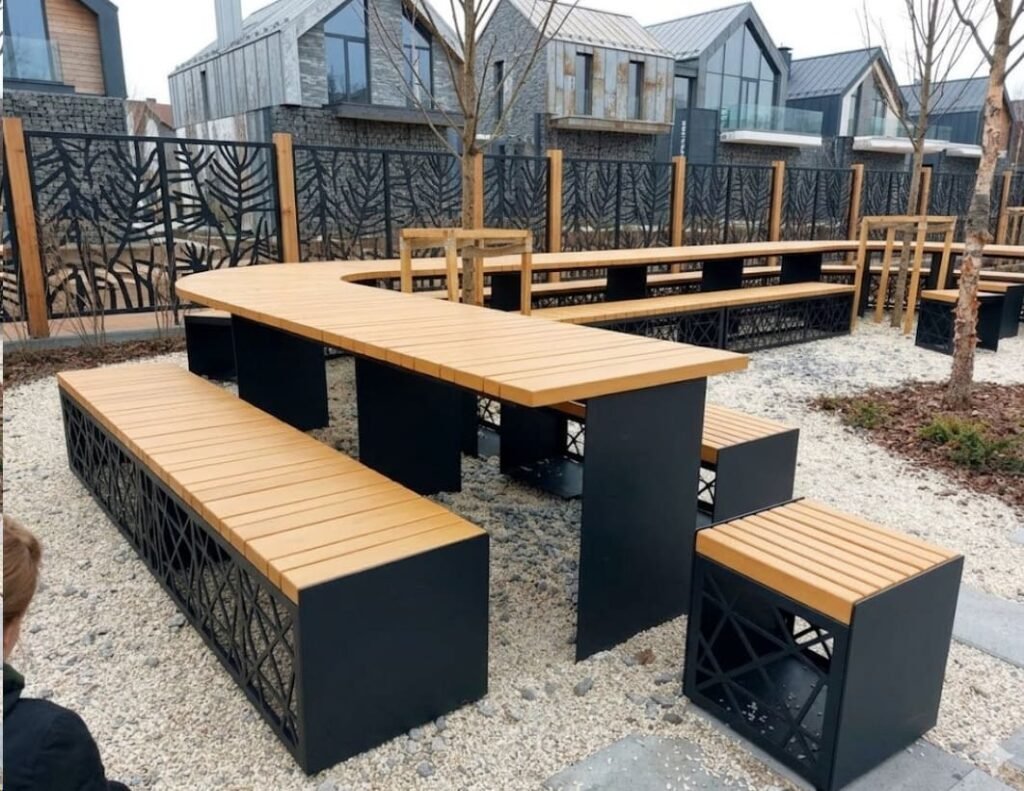 станционарная мебель для улицы влагоустойчивая