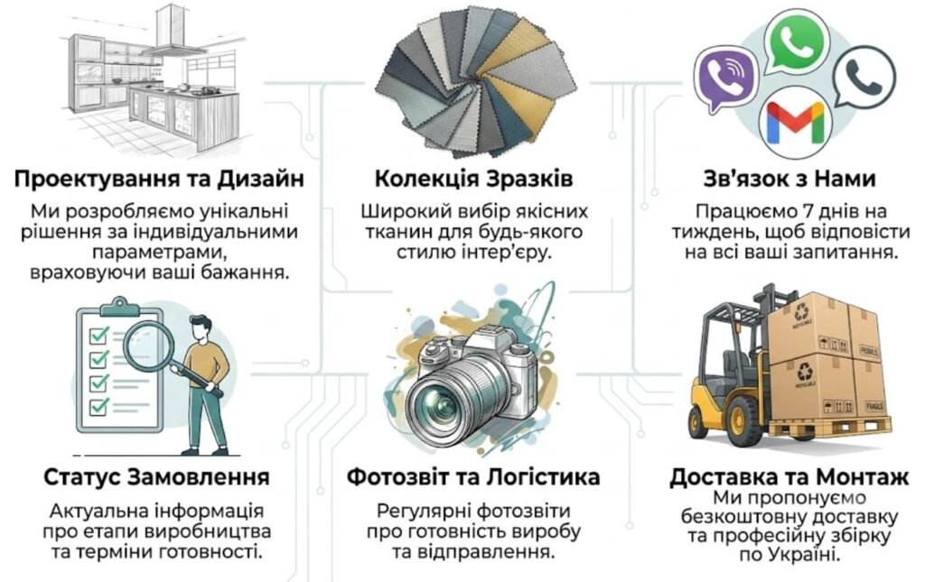 Якісні вигнуті та радіусні дивани на замовлення Виготовлення вигнутих та напівкруглих диванів у Києві